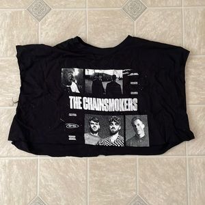 ChainSmokers Cutoff Graphic Tee